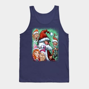 Santa and Elves Tank Top